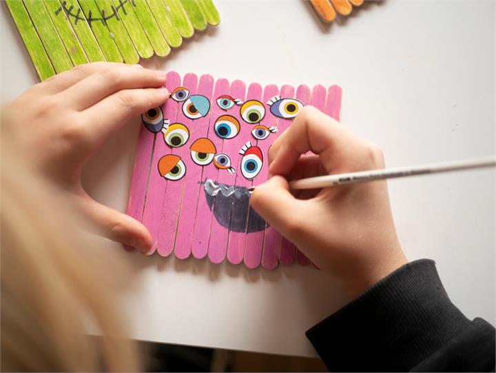 foto Tusj på detaljer- Monster foto Tusj på detaljer- Monster